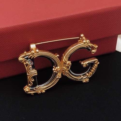 Replica Dolce & Gabbana Brooches For Women #1228543 $32.00 USD for Wholesale