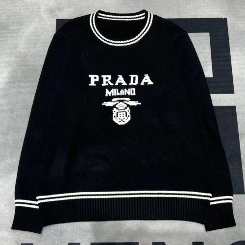 Prada Sweater Long Sleeved For Women #1228553 $64.00 USD, Wholesale Replica Prada Sweater