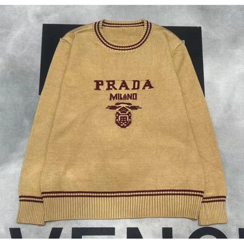 Prada Sweater Long Sleeved For Women #1228554 $64.00 USD, Wholesale Replica Prada Sweater