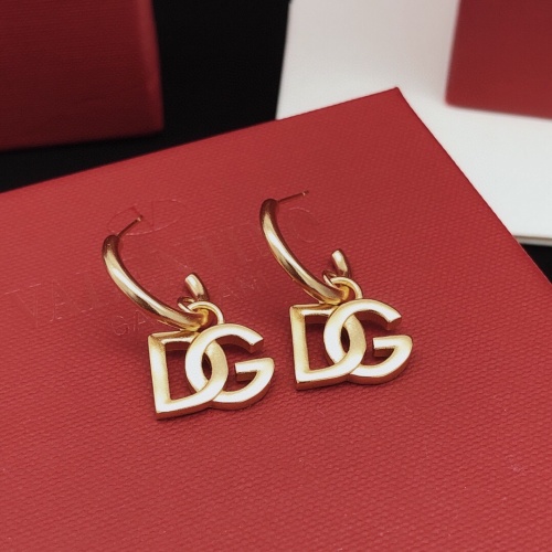 Replica Dolce & Gabbana D&G Earrings For Women #1228555 $27.00 USD for Wholesale