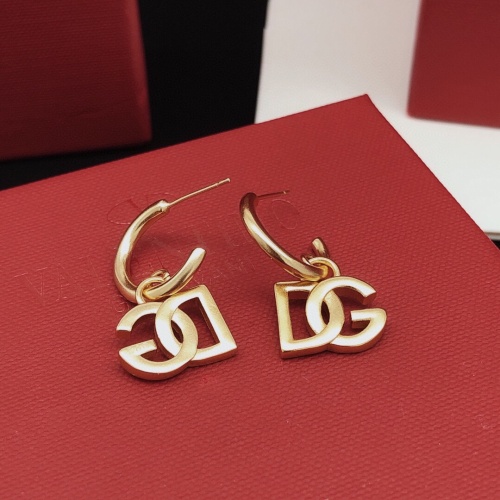 Replica Dolce & Gabbana D&G Earrings For Women #1228555 $27.00 USD for Wholesale