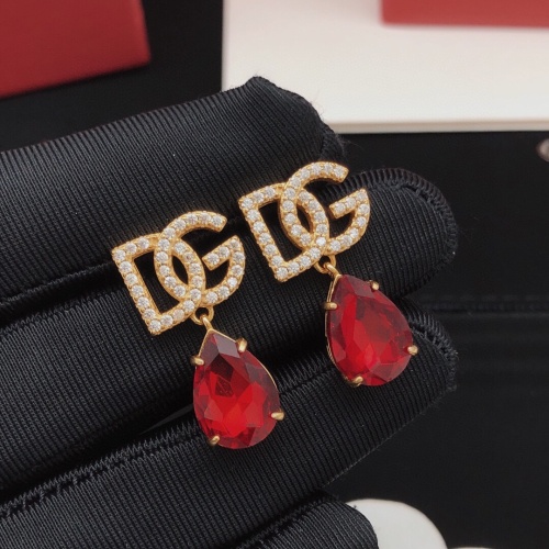 Replica Dolce & Gabbana D&G Earrings For Women #1228558 $29.00 USD for Wholesale