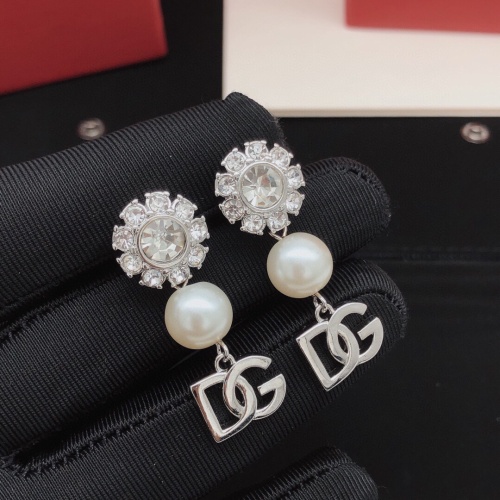 Replica Dolce & Gabbana D&G Earrings For Women #1228569 $29.00 USD for Wholesale