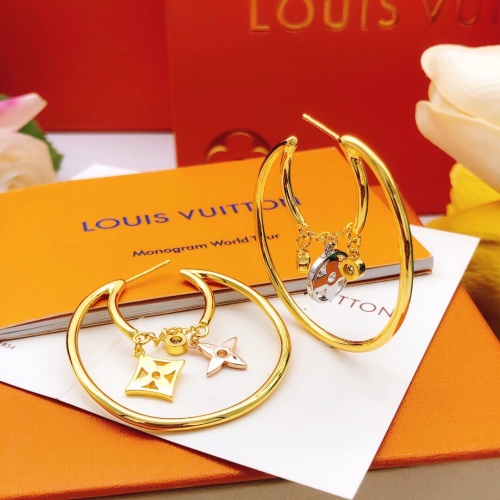 Replica Louis Vuitton Earrings For Women #1228616 $34.00 USD for Wholesale