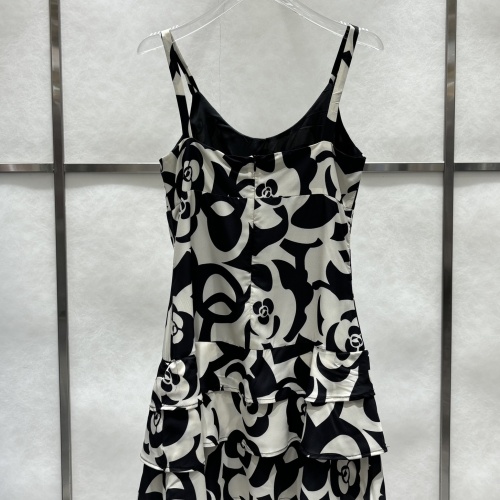 Replica Chanel Dresses Sleeveless For Women #1228670 $80.00 USD for Wholesale