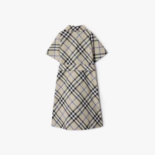 Replica Burberry Dresses Short Sleeved For Women #1228672 $105.00 USD for Wholesale