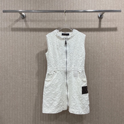 Louis Vuitton LV Dresses Sleeveless For Women #1228705 $100.00 USD, Wholesale Replica Louis Vuitton LV Dresses