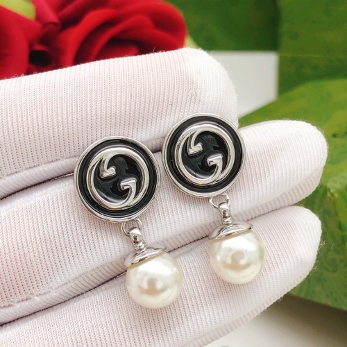 Replica Gucci Earrings For Women #1228752 $27.00 USD for Wholesale