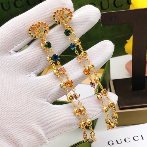 Replica Gucci Earrings For Women #1228753 $29.00 USD for Wholesale