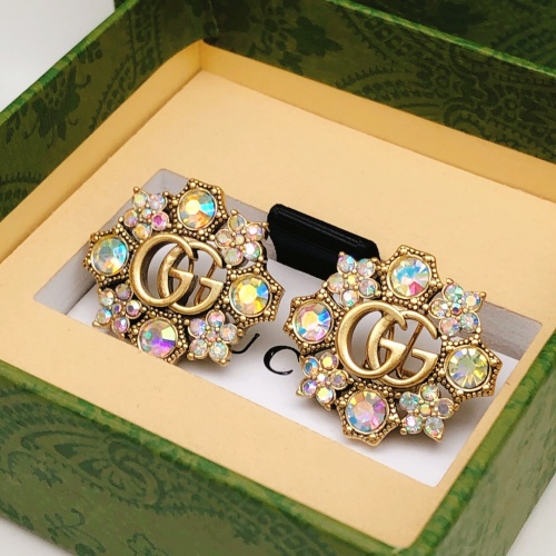 Replica Gucci Earrings For Women #1228758 $29.00 USD for Wholesale