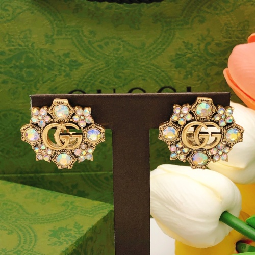 Replica Gucci Earrings For Women #1228758 $29.00 USD for Wholesale