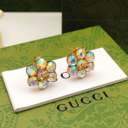 Replica Gucci Earrings For Women #1228759 $29.00 USD for Wholesale