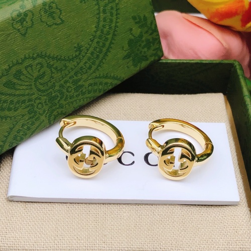 Replica Gucci Earrings For Women #1228761 $27.00 USD for Wholesale