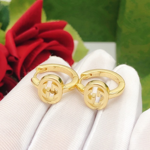 Replica Gucci Earrings For Women #1228761 $27.00 USD for Wholesale