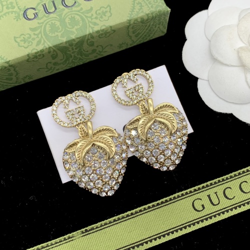 Replica Gucci Earrings For Women #1228762 $34.00 USD for Wholesale