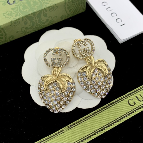 Replica Gucci Earrings For Women #1228762 $34.00 USD for Wholesale