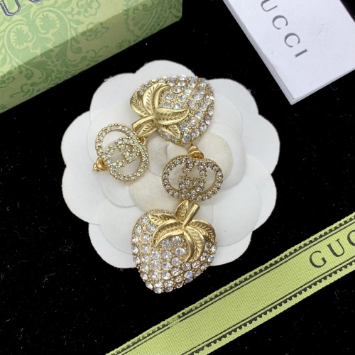 Replica Gucci Earrings For Women #1228762 $34.00 USD for Wholesale