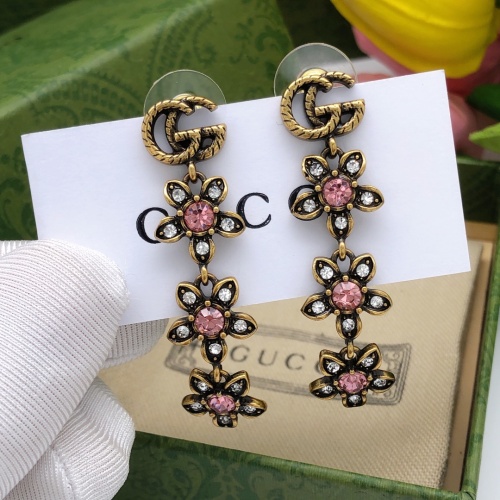 Replica Gucci Earrings For Women #1228766 $32.00 USD for Wholesale