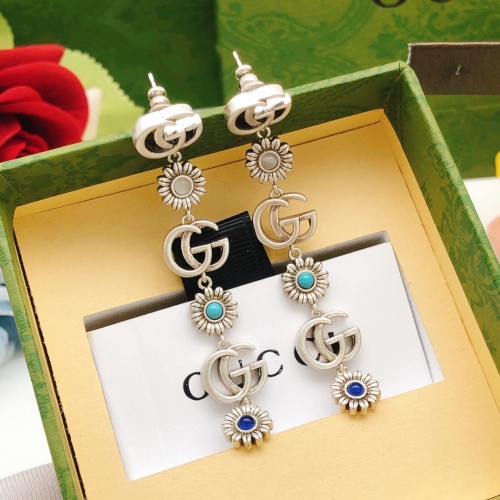Replica Gucci Earrings For Women #1228769 $32.00 USD for Wholesale