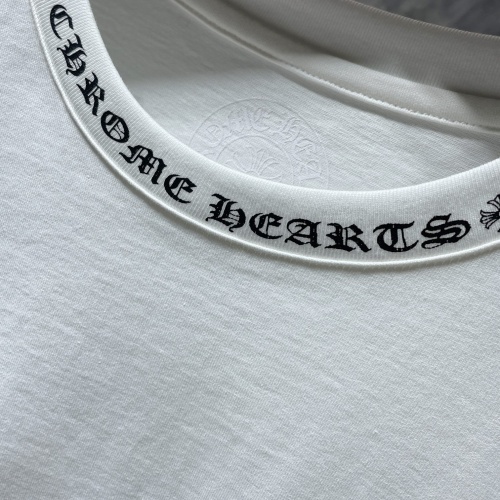 Replica Chrome Hearts T-Shirts Short Sleeved For Unisex #1228773 $34.00 USD for Wholesale