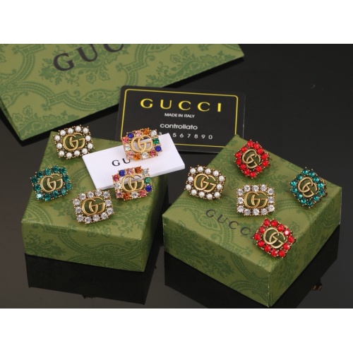 Replica Gucci Earrings For Women #1228777 $27.00 USD for Wholesale