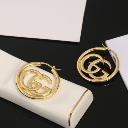 Replica Gucci Earrings For Women #1228787 $29.00 USD for Wholesale