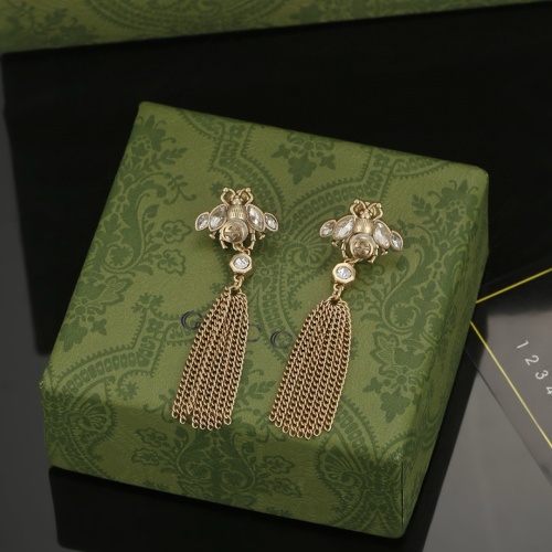 Replica Gucci Earrings For Women #1228789 $32.00 USD for Wholesale