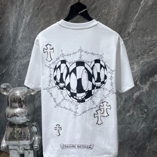 Chrome Hearts T-Shirts Short Sleeved For Unisex #1228825 $39.00 USD, Wholesale Replica Chrome Hearts T-Shirts