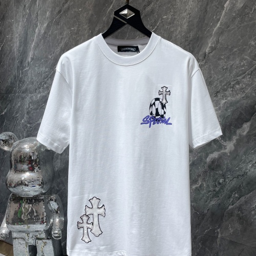 Replica Chrome Hearts T-Shirts Short Sleeved For Unisex #1228825 $39.00 USD for Wholesale