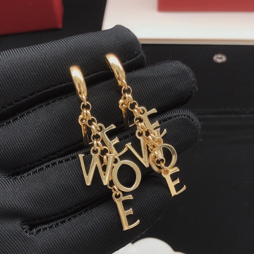 Replica LOEWE Earrings For Women #1228842 $29.00 USD for Wholesale