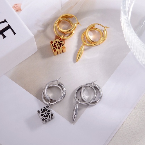 Replica LOEWE Earrings For Women #1228879 $32.00 USD for Wholesale