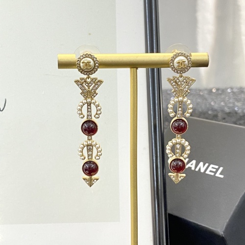 Replica Chanel Earrings For Women #1228882 $38.00 USD for Wholesale