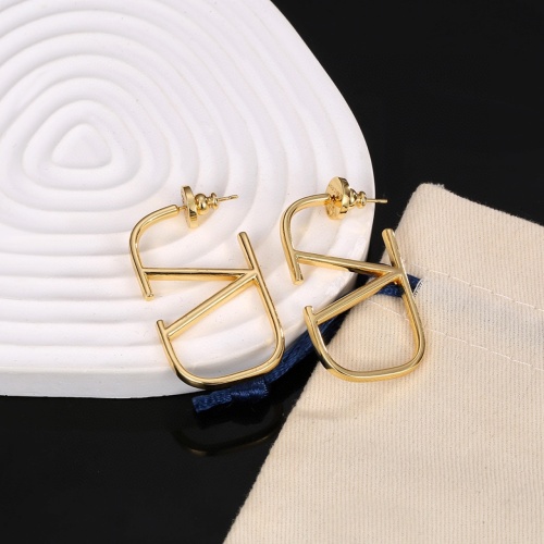 Replica Valentino Earrings For Women #1228888 $25.00 USD for Wholesale