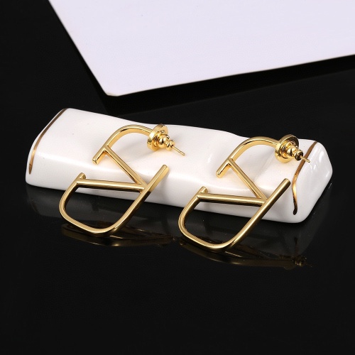 Replica Valentino Earrings For Women #1228888 $25.00 USD for Wholesale