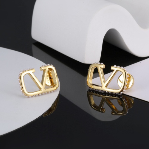 Replica Valentino Earrings For Women #1228889 $25.00 USD for Wholesale