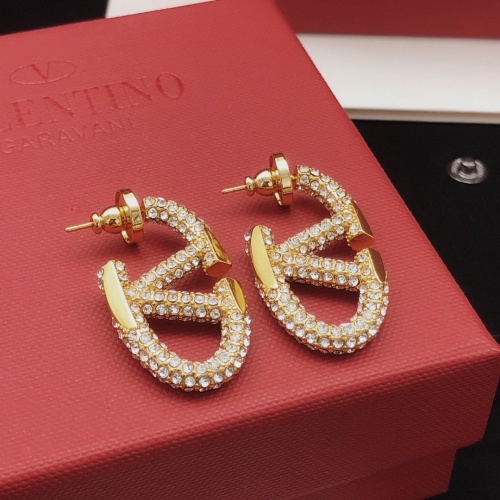 Replica Valentino Earrings For Women #1228981 $34.00 USD for Wholesale