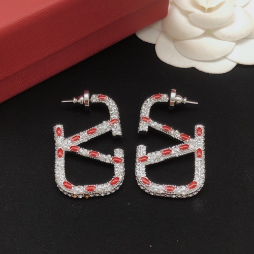 Replica Valentino Earrings For Women #1228988 $36.00 USD for Wholesale