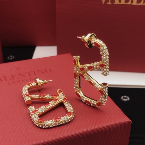 Replica Valentino Earrings For Women #1228989 $36.00 USD for Wholesale