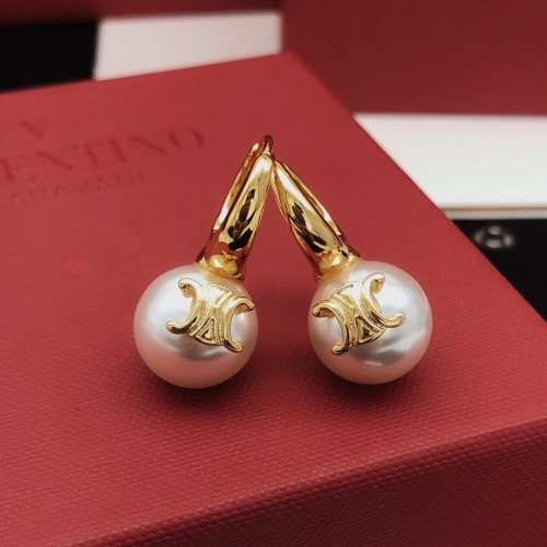 Replica Celine Earrings For Women #1229013 $29.00 USD for Wholesale