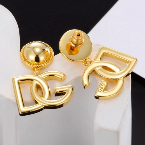 Replica Dolce & Gabbana D&G Earrings For Women #1229016 $25.00 USD for Wholesale