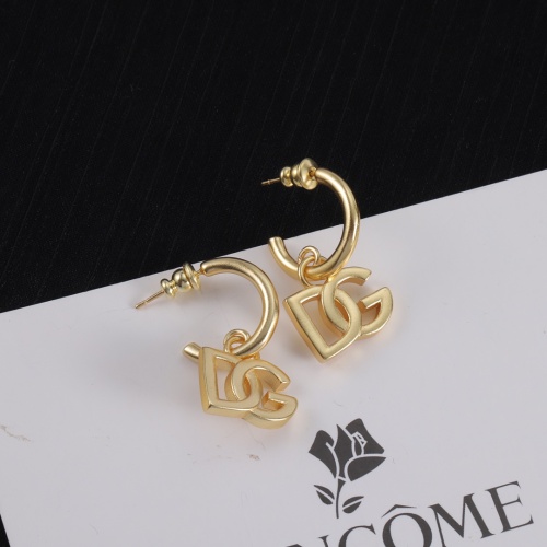 Replica Dolce & Gabbana D&G Earrings For Women #1229059 $27.00 USD for Wholesale