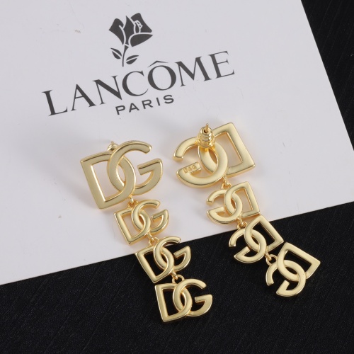 Replica Dolce & Gabbana D&G Earrings For Women #1229070 $29.00 USD for Wholesale