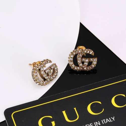 Replica Gucci Earrings For Women #1229098 $27.00 USD for Wholesale