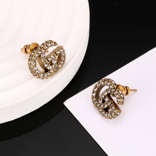 Replica Gucci Earrings For Women #1229098 $27.00 USD for Wholesale