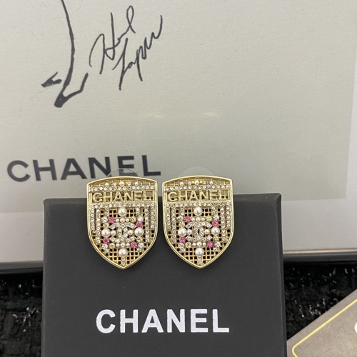 Replica Chanel Earrings For Women #1229116 $38.00 USD for Wholesale