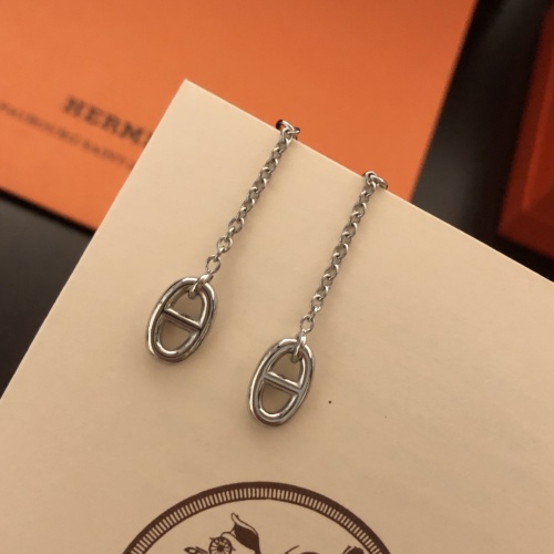 Replica Hermes Earrings For Women #1229136 $27.00 USD for Wholesale