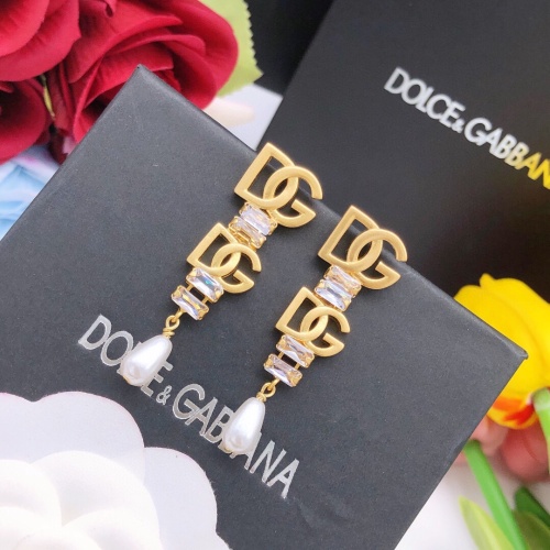 Replica Dolce & Gabbana D&G Earrings For Women #1229155 $27.00 USD for Wholesale