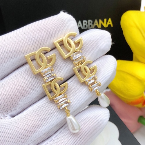 Replica Dolce & Gabbana D&G Earrings For Women #1229155 $27.00 USD for Wholesale