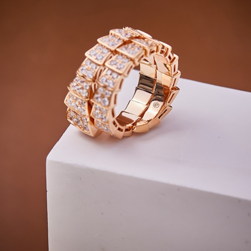 Replica Bvlgari Rings For Women #1229174 $85.00 USD for Wholesale