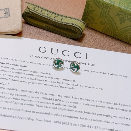 Replica Gucci Earrings For Women #1229187 $29.00 USD for Wholesale